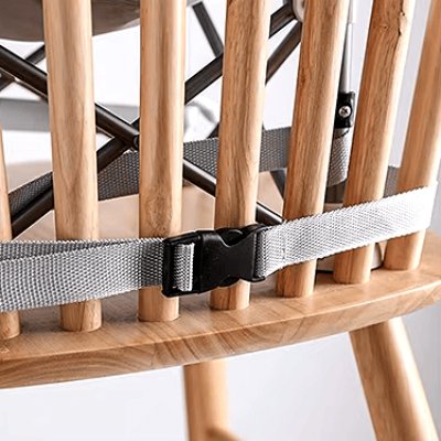 Chaise Pliante - BabyBoosterSeat™ - Gris - Bebechouchou