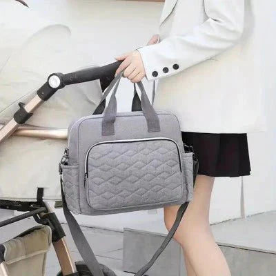 Sac à Langer TotalProtectDiaperBag™ Gris – Mycomfortbaby